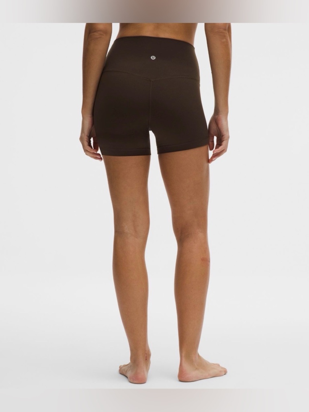 lululemon athletica High-Rise Brown Bike Shorts